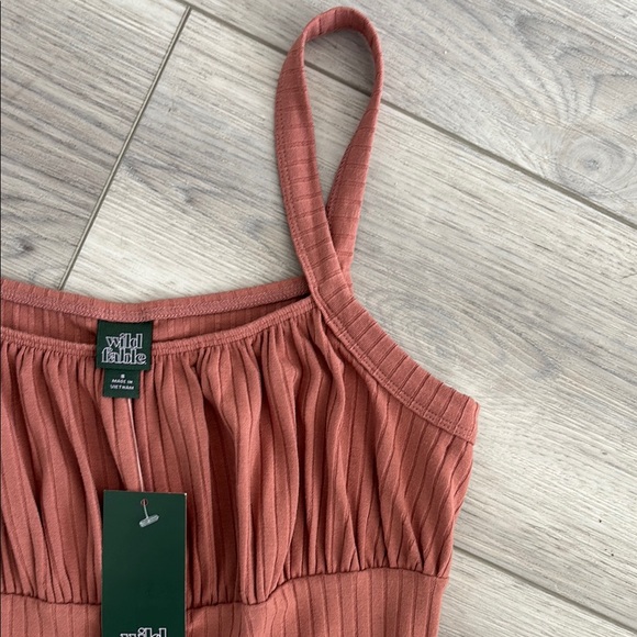 NWT Rust Ribbed Bodysuit - Picture 4 of 6